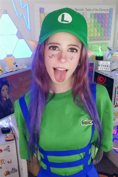 Luigi Turned Into An Egirl 🤗 ️ Scrolller