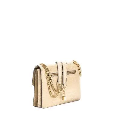 Guess Sac Travers Effet Croco James Girlfriend Taupe