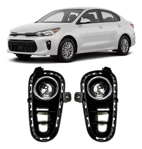 Kit De Neblineros Kia Rio Hatchback Y Sedan Cuotas Sin