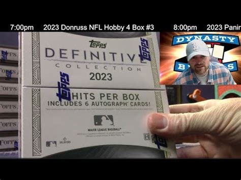 Topps Definitive Collection Baseball Card Box Mixer Case Break