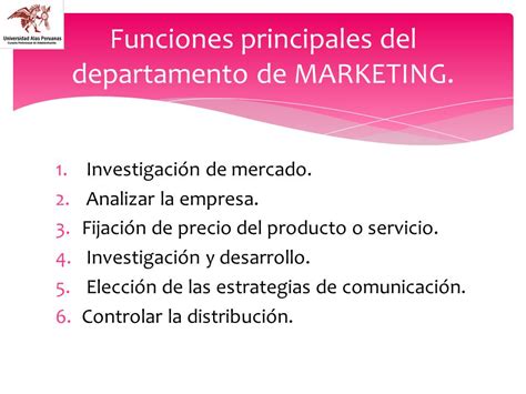 Estructura Del Departamento De Marketing Y Ventas