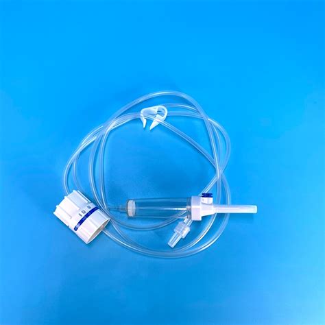 Disposable Iv Medical Ordinary Infusion Set With Without Needle Ce Iso