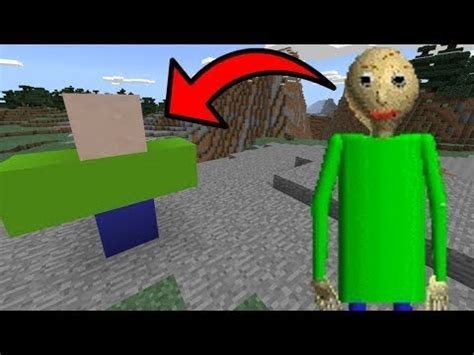 Entertain Channel How To Spawn Baldi S Basics In Minecraft Pe Youtube