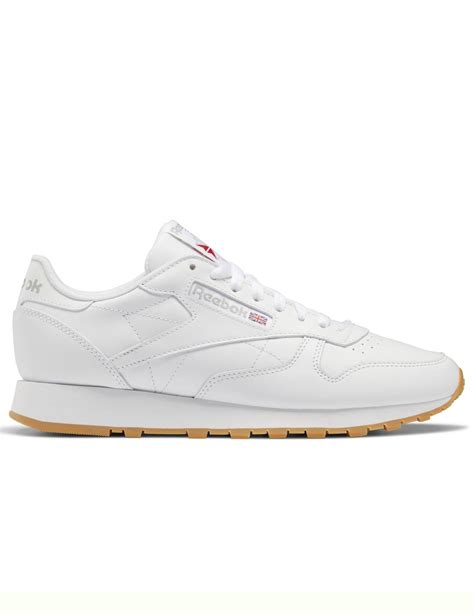 Zapatillas Reebok Classic Leather Blanco Caramelo De Hom