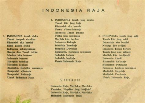 Chord Piano Lagu Indonesia Raya Not Angka Dan Not Balok Lagu