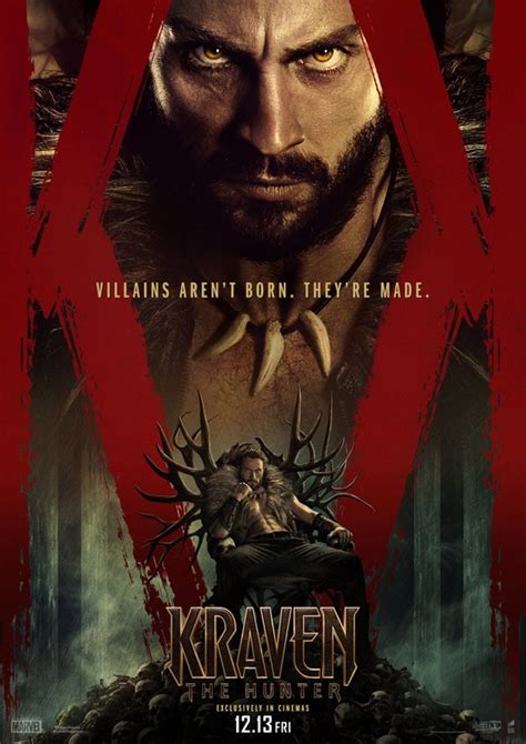 Kraven the Hunter Movie Poster (#3 of 12) - IMP Awards