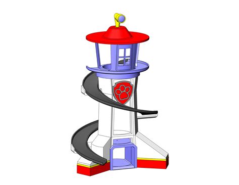 Stl File Paw Patrol Tower 🐾 3mf・model To Download And 3d Print・cults