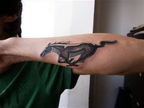 20 Wonderful Ford Mustang Tattoo Pictures