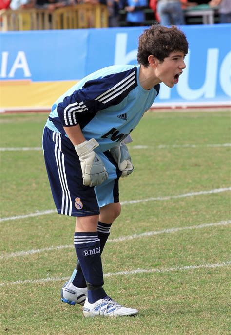 Photo Luca Zidane Lors D Un Match Avec L Quipe De Jeunes Du Real