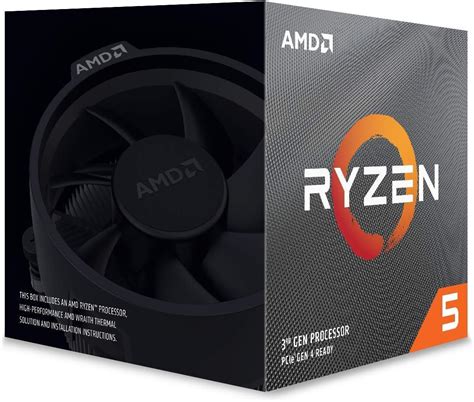 Amd Ryzen 5 3600xt 6 Core 12 Threads Unlocked Desktop Processor With Wraith Spire