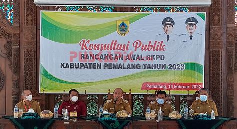 Begini Konsultasi Publik Rancangan Awal Rkpd Pemalang