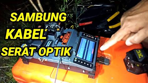 Cara Penyambungan Kabel Fo Putus Pakai Splicer Swift Kf A