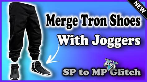 Gta I New Male Outfit Components Modded Tron Shoes With Joggers