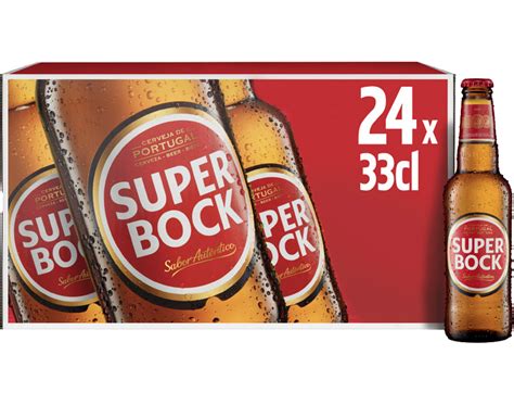 Cerveja Super Bock Branca 24x0 33l Auchan