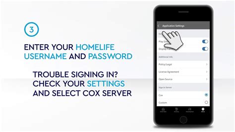 Signing Into Your Cox Homelife Mobile App YouTube