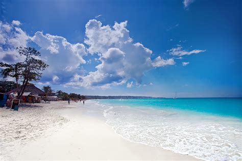 'The Famous 7 Mile Beach', Jamaica, Negril, 7 Mile Beach Photo - Foter