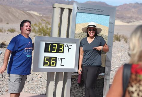 Tourists Visit Death Valley As Temperature Reaches 56°C - The Morning News