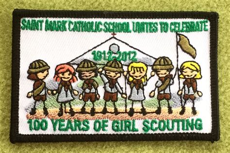 Badges And Patches Collectibles Free Shipping Girl Scout 100th