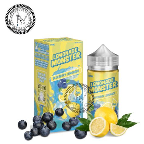 Blueberry Lemonade By Lemonade Monster Vape Juice 100ml Ejv Distro