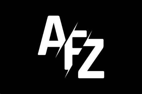Monogram AFZ Logo Design Graphic by Greenlines Studios · Creative Fabrica