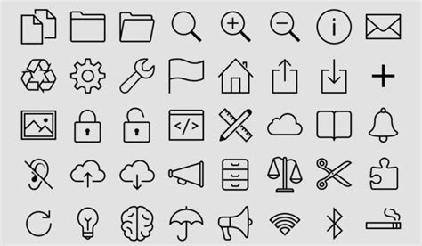 17 Free High-Quality Simple Icon Sets - WebFX