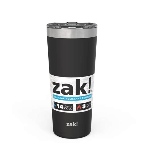 Zak Designs Zak Designs Double Wall Stainless Steel Latah Tumbler With