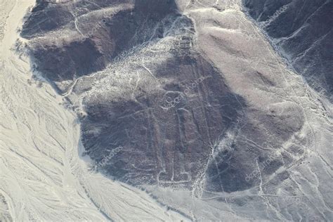 Vista Aérea De Las Líneas De Nazca Geoglifo Astronauta Perú 2023