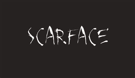 Scarface free font