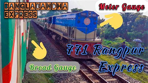 Rangpur Bound Rangpur Express Onboard Banglabandha Express