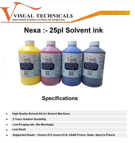 Cmyk Starfire Solvent Ink Packaging Size Litre At Rs Litre In