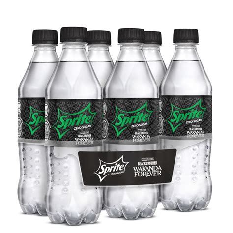 Sprite Zero Sugar Lemon Lime Diet Soda Pop Soft Drinks 16 9 Fl Oz 6 Pack