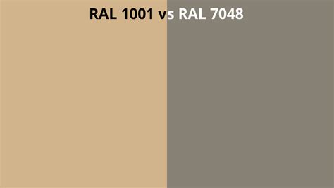 Ral 1001 Vs 7048 Ral Colour Chart Uk