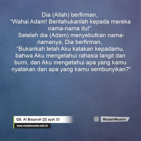 Detail Surat Al Baqarah Ayat 33 Koleksi Nomer 11