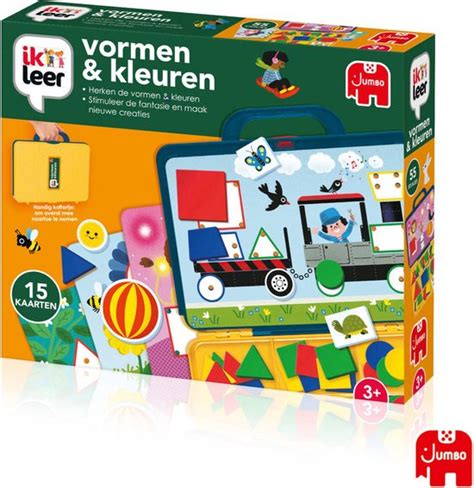 Jumbo Ik Leer Vormen Kleuren Educatief Spel Bol