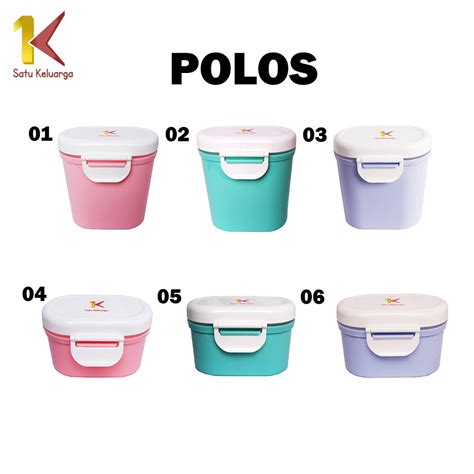 Jual Satu Keluarga Toples Susu Bubuk C Tempat Kotak Wadah Penyimpanan