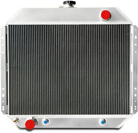 RadBuild 4 Row Aluminum Radiator Fit 66 79 Ford Bronco F100 F150 F250