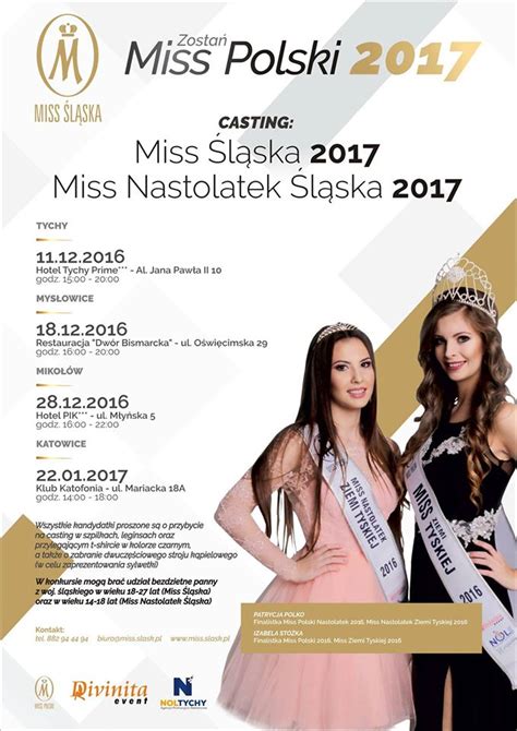 Casting Miss L Ska Miss Nastolatek L Ska Tychy News