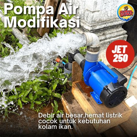 Jual Harga Grosir Sanyo Modifikasi Type Jet Pipa Inch Debit Air