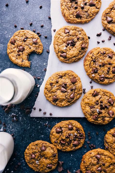 Pumpkin Oatmeal Chocolate Chip Cookies Chelsea S Messy Pumpkin