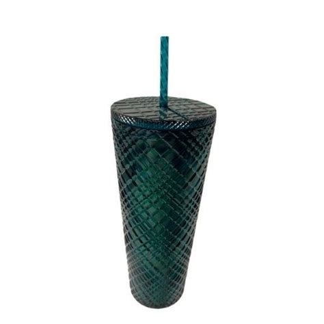 Starbucks Green Jeweled Tumbler Venti 24oz Christmas Holiday EBay