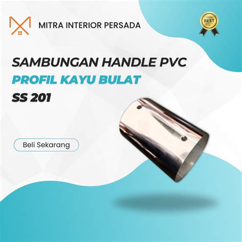 Jual SAMBUNGAN HANDRAIL PVC BULAT SAMBUNGAN PEGANGAN RAILING LURUS