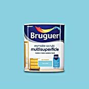 Bruguer Esmalte De Color Acrylic Multisuperficie Azul Caribe Ml