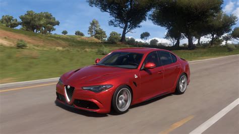 Alfa Romeo Giulia Quadrifoglio 2017 Forza Horizon 5 Gameplay