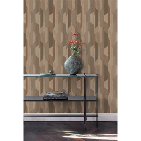 Dutch Wallcoverings Asperia Kiruna Bruin A57002 Leen Bakker