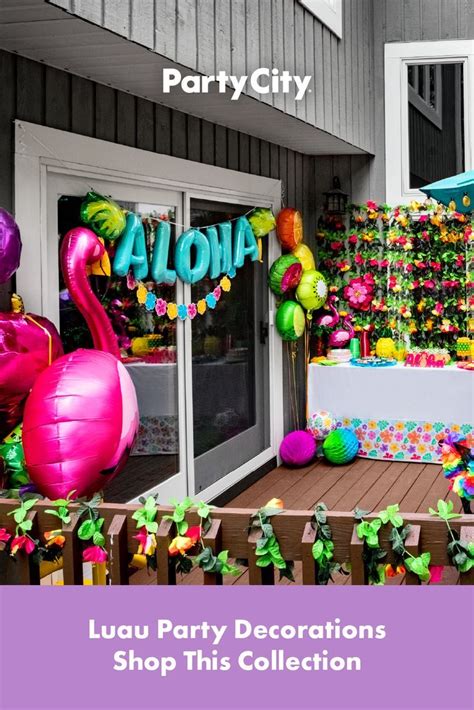 Luau Party Decorations