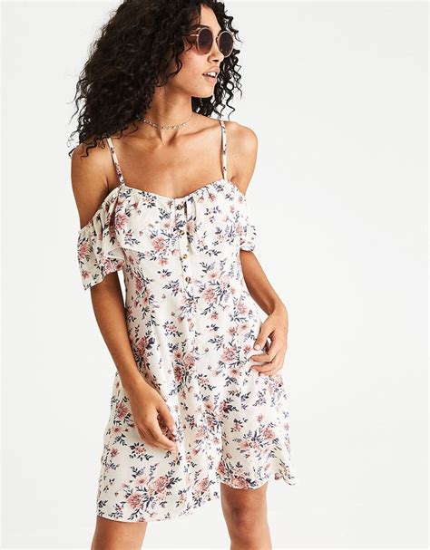 American Eagle Outfitters Ae Off The Shoulder Ruffle Dress Affiliate