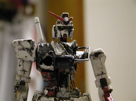 Rx 78 Battle Scarred Gundam By Almightynabeshin On Deviantart