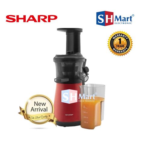 Jual SHARP SLOW JUICER EJ C20Y RD EJC20YRD MERAH 0 8 LITER 150 WATT