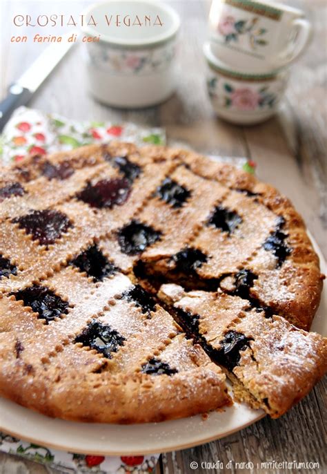 My Ricettarium Crostata Vegana Con Farina Di Ceci