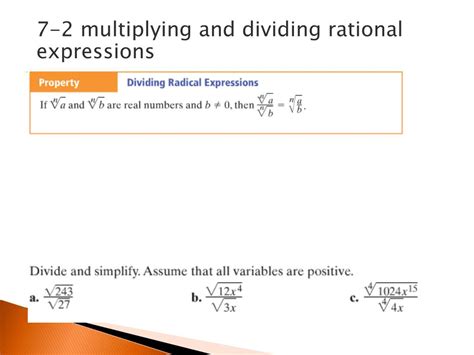 Ppt Radical Functions And Rational Exponents Powerpoint Presentation